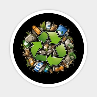 Recycle Waste Magnet